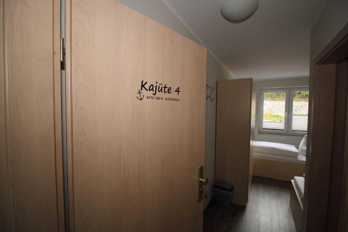 Kutterfisch Kajueten Direkt Im Stadthafen Leilighet Sassnitz Eksteriør bilde